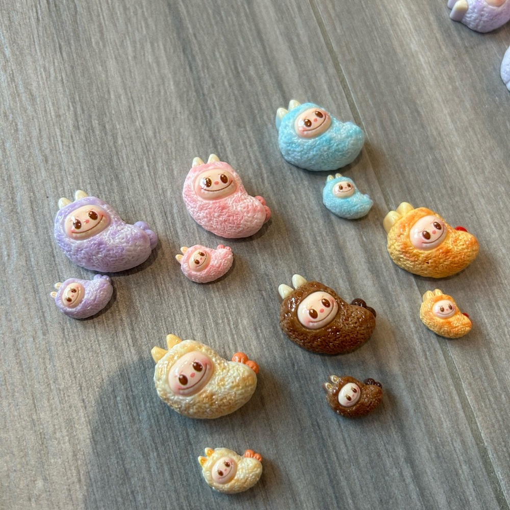 Mini Labubu shrimp set